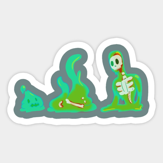 Slimes Sticker by StarKillerTheDreaded